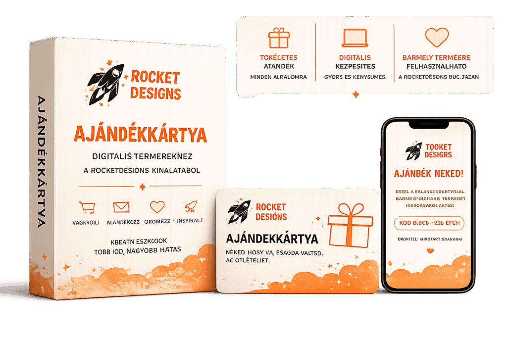 Ajándékkártya digitális vállalkozói eszköztárhoz